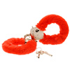 Toy Joy Furry Fun Cuffs Red Plush