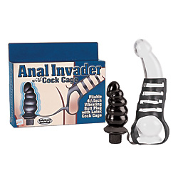 Anal Invader and Cock cage