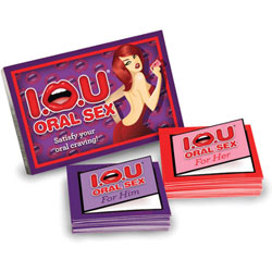 I.O.U. Oral Sex