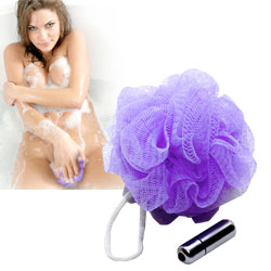 Sex In The Shower - Vibrating Mesh Sponge
